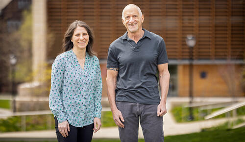 Liza Comita and David Bercovici (Photo by Dan Renzetti)